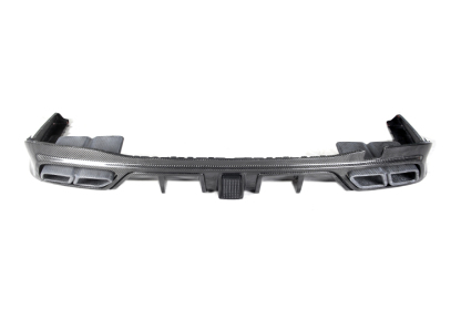 Mercedes-Benz W223 S450 M Style Parts - styling reference for Rear Lip with Exhaust Tips and LED Light