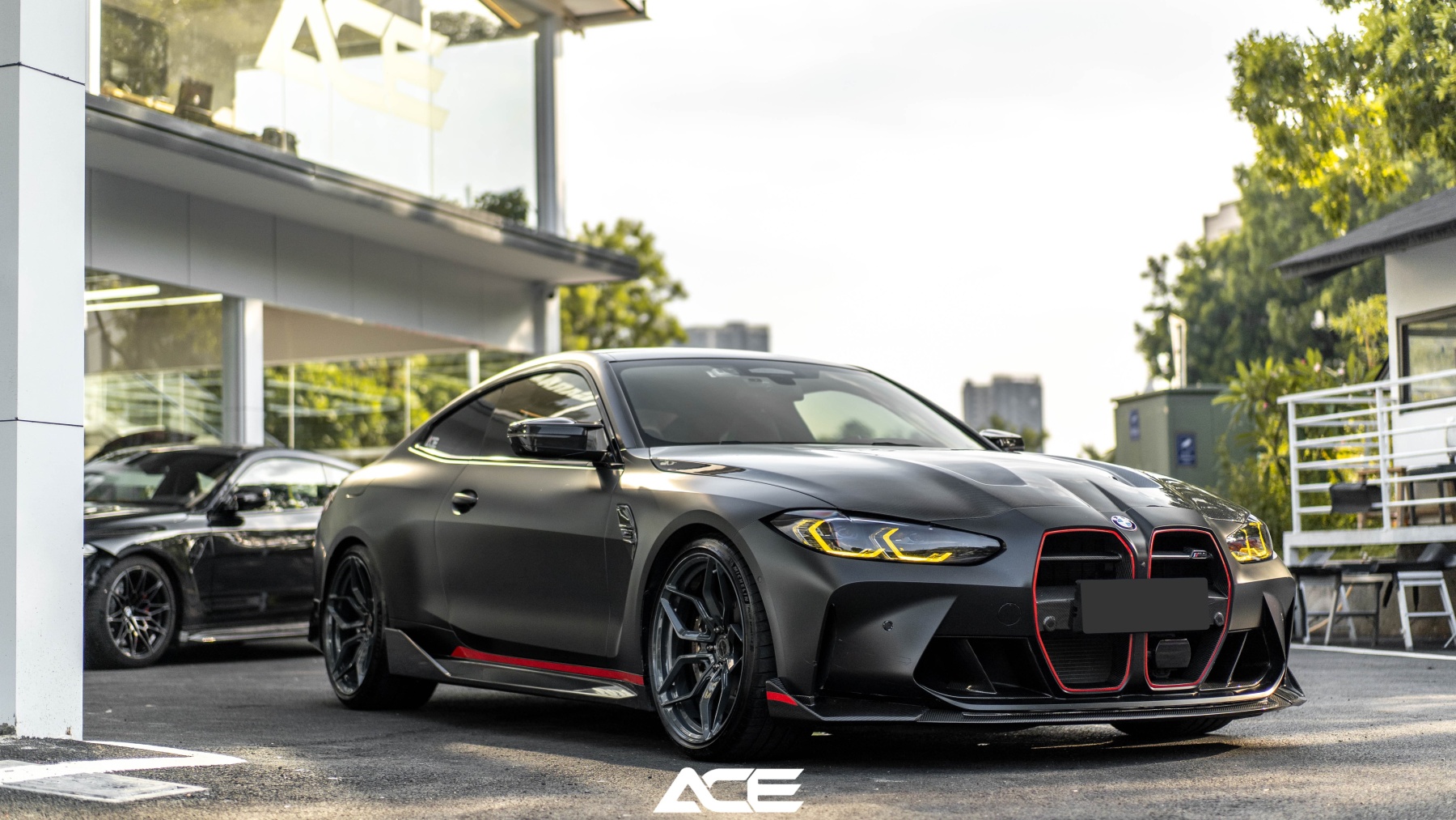 BMW G80 M3/G82 M4 CSL Style Dry Carbon Parts - styling view