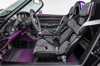 Porsche GW Style Dry Carbon Bucket Seat - styling view