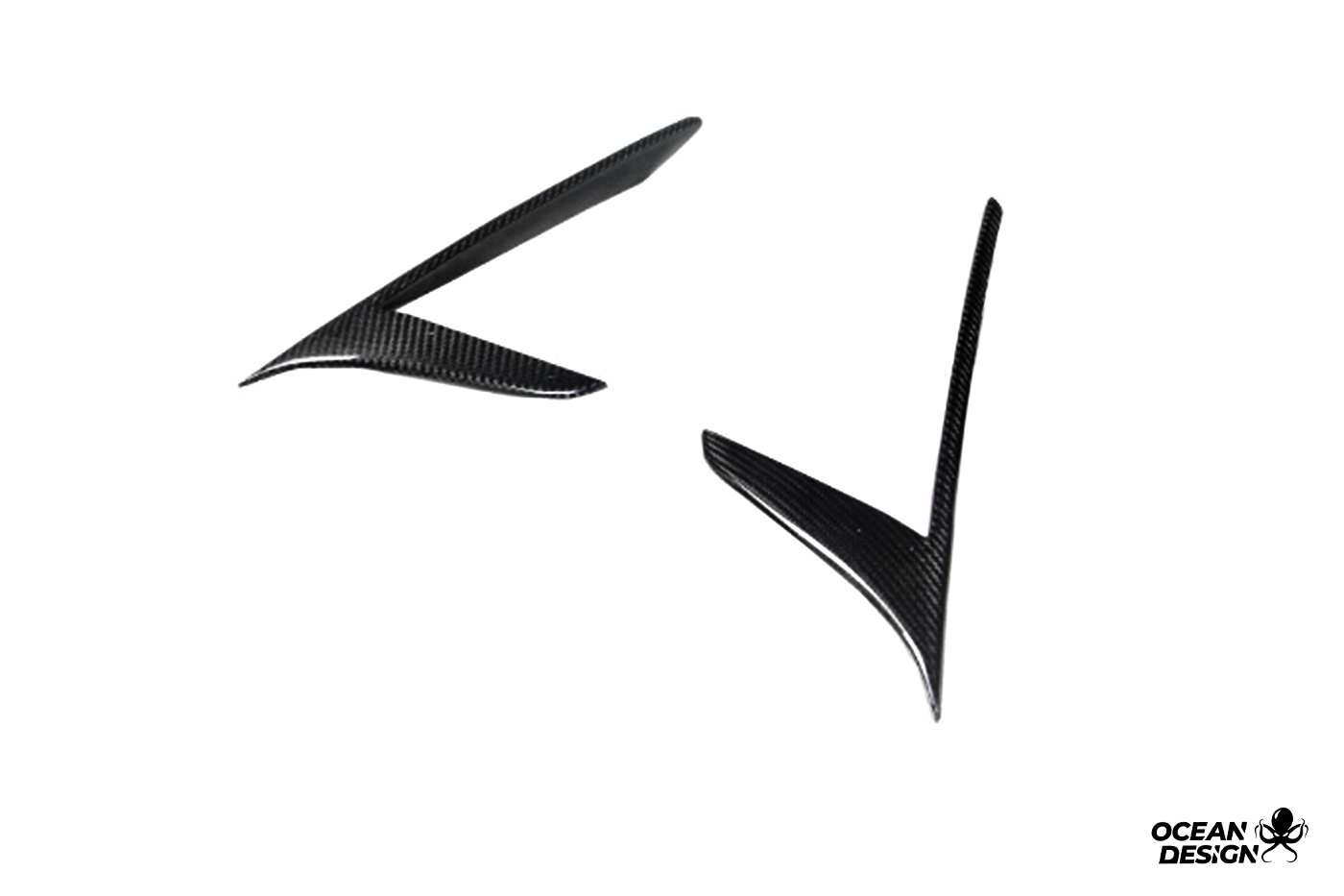 Maserati MC20 SD Style Dry Carbon Parts - styling reference for Side Vents