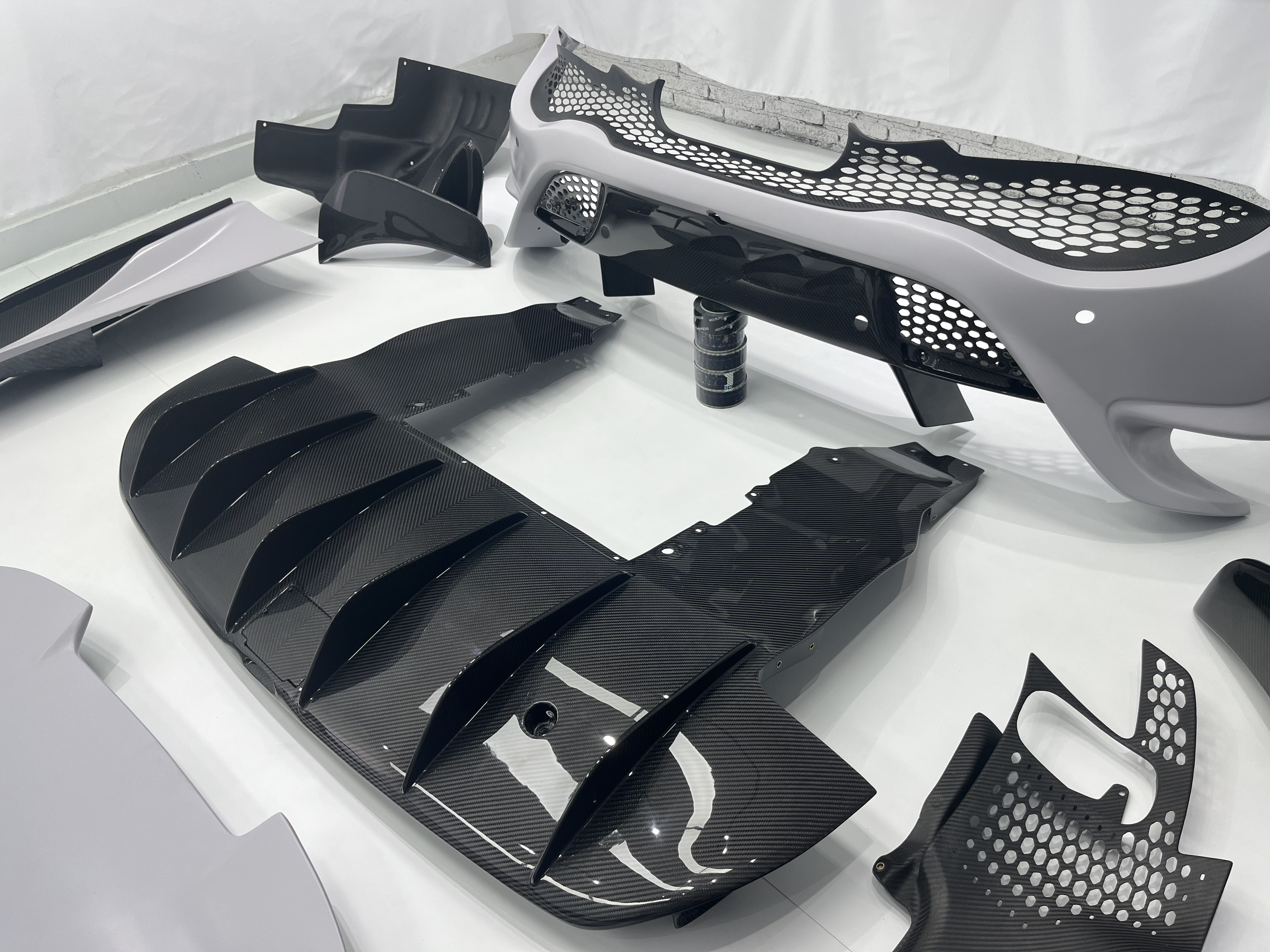 McLaren 720S to 765LT Style Dry Carbon Conversion Kit - styling view