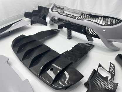McLaren 720S to 765LT Style Dry Carbon Conversion Kit - styling view