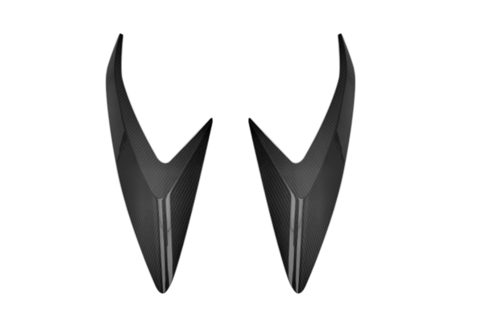 Lotus Emira V Style Dry Carbon Parts - styling reference for Side Air Intake Trim
