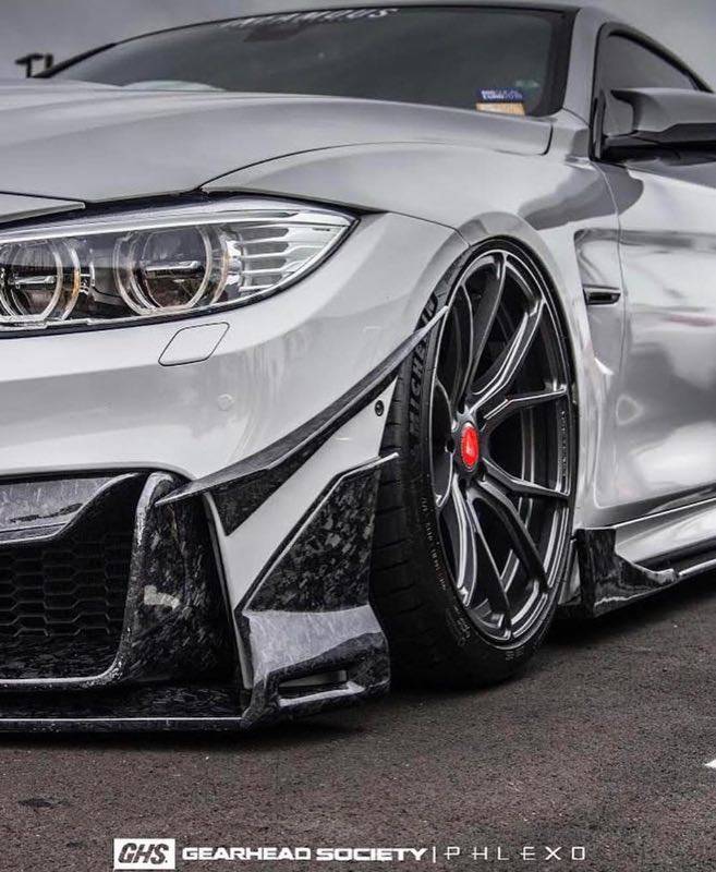 BMW F80 M3/F82 M4 MAD Type 4 Style Parts - styling view
