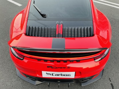 Porsche 911 992.1 Mi Style Dry Carbon Parts - styling view
