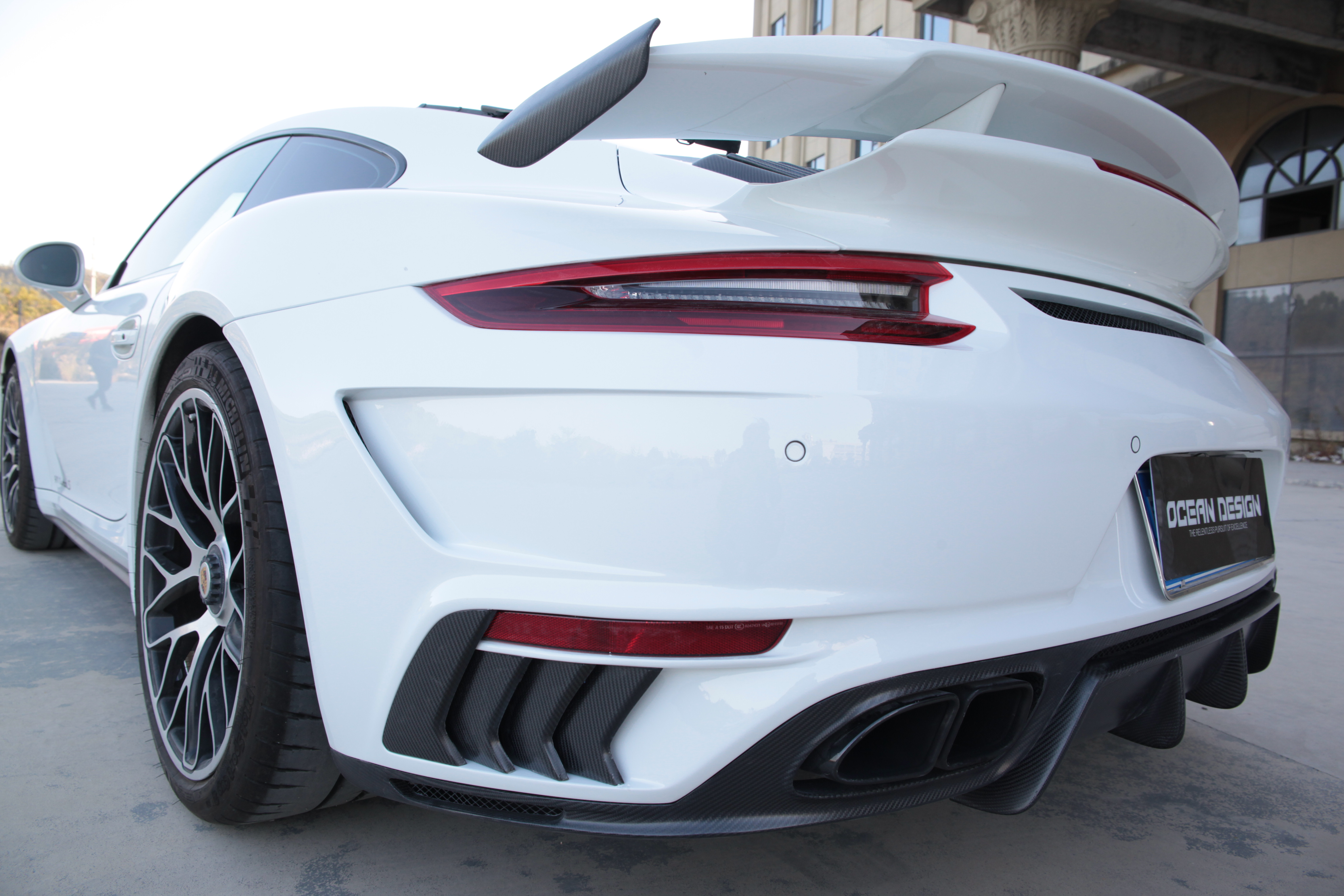 Porsche 911 991.2 Turbo Topcar Style Parts - styling view