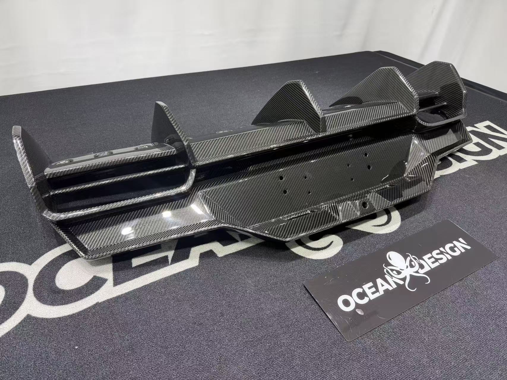 Lamborghini STO V Style Dry Carbon Parts - styling reference for Rear Lip