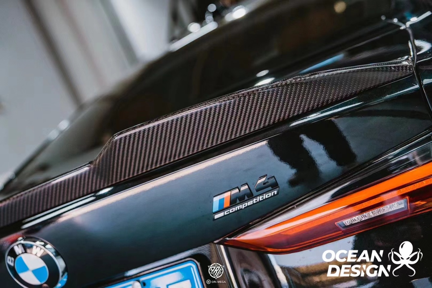 BMW G80 M3/G82 M4 Maxton MT Style Dry Carbon Parts - styling view