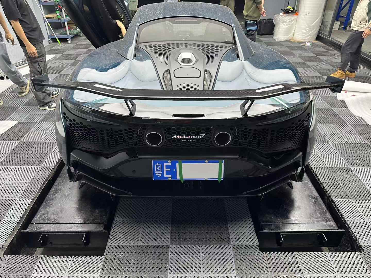McLaren Artura AMANS Style Parts - styling view