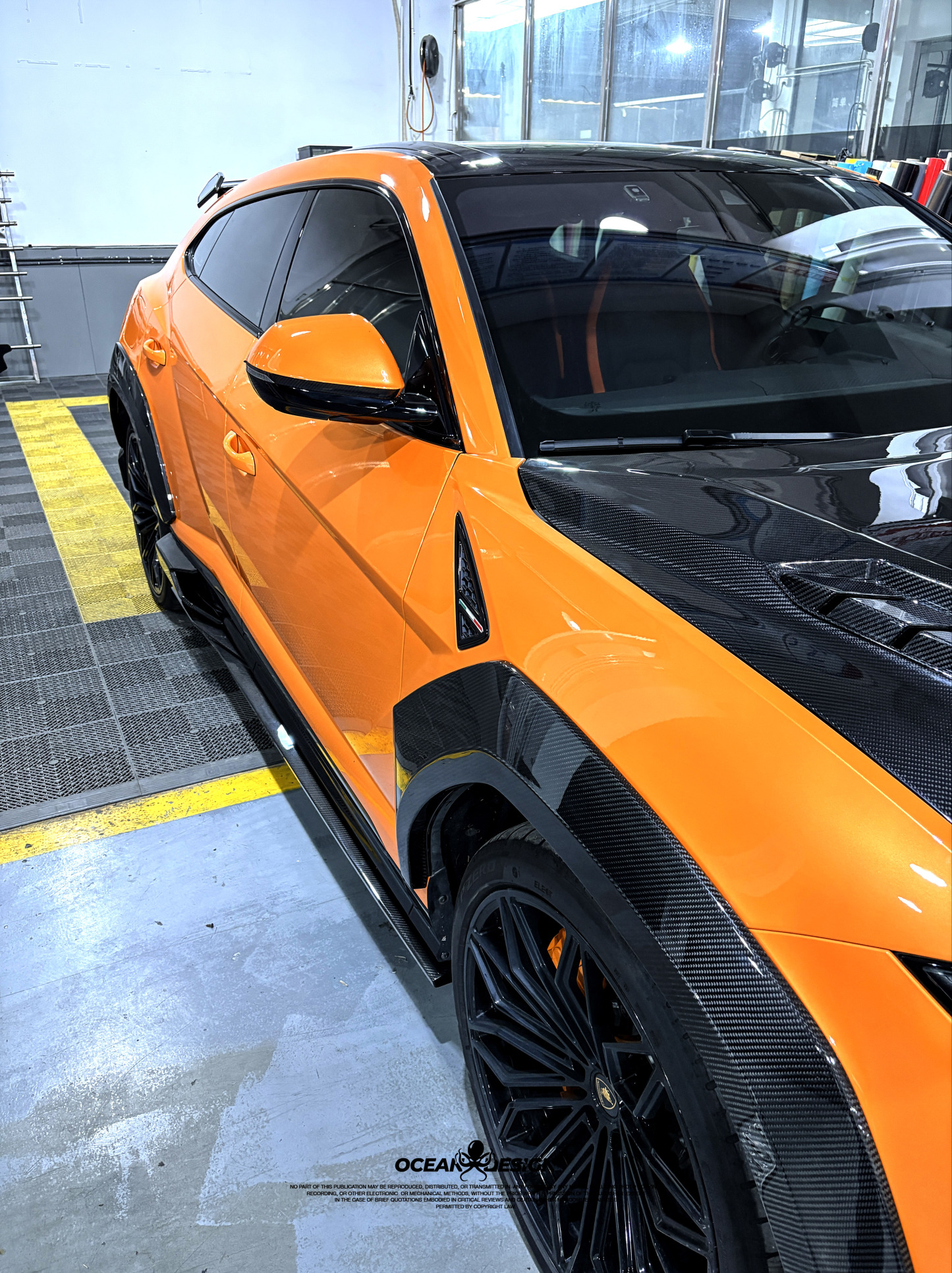 Lamborghini Urus SE U Style Parts - styling view