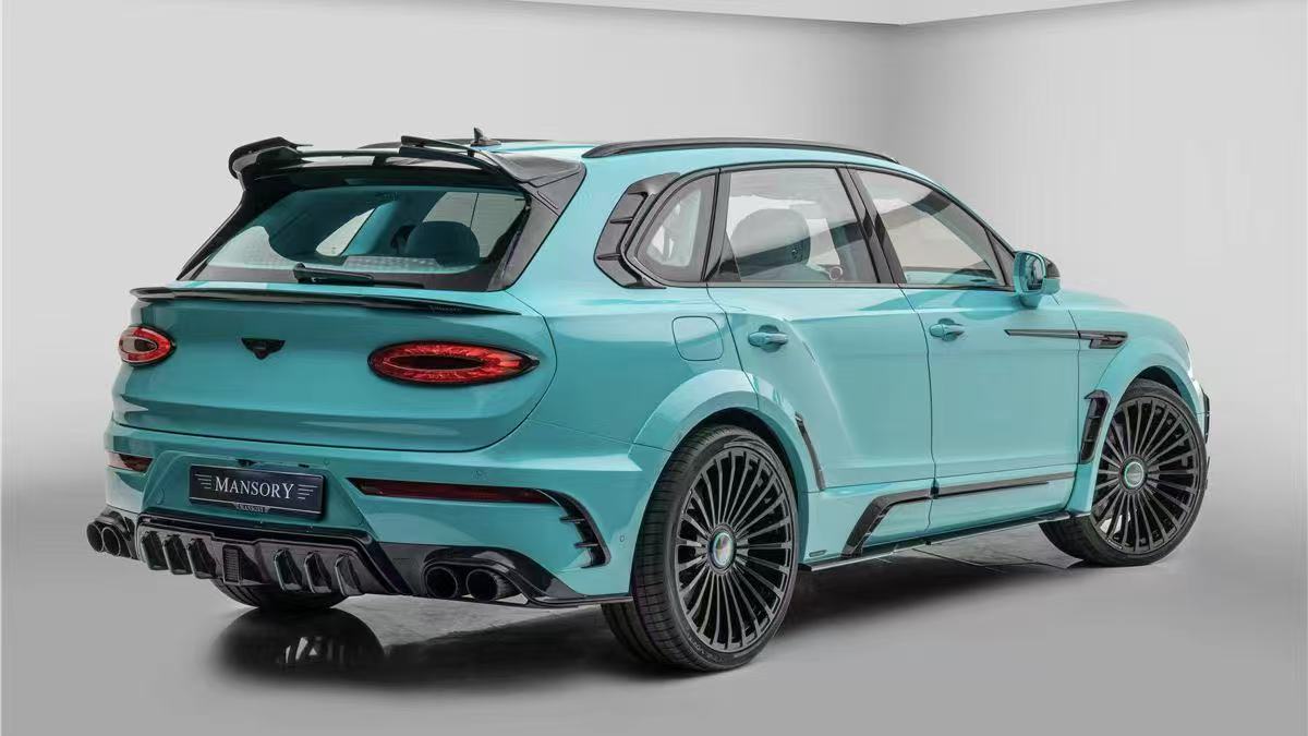 Bentley Bentayga 2021-2025 MSY Style Conversion Parts - styling view
