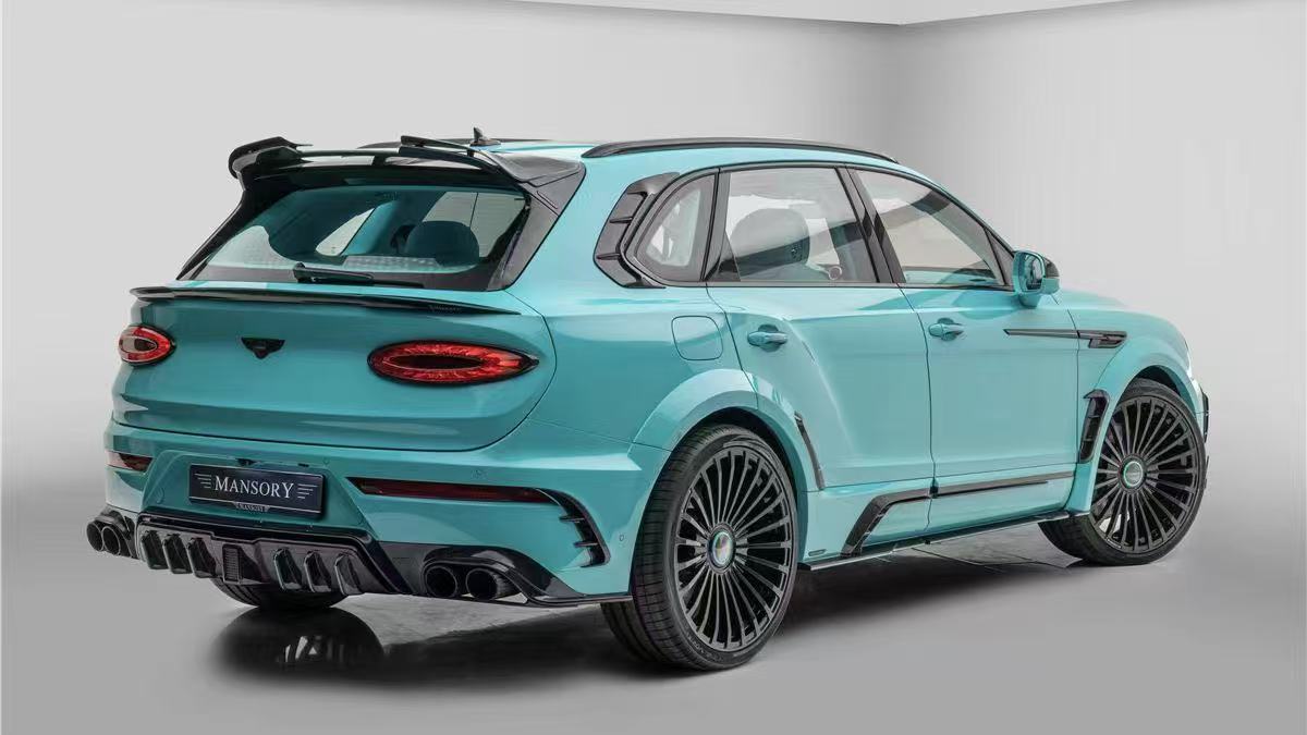 Bentley Bentayga 2021-2025 MSY Style Conversion Parts - styling view