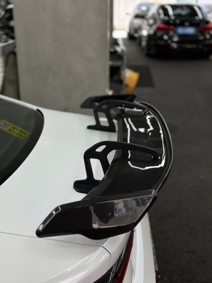 BMW G87 M2/G80 M3/G82 M4 AK Style Dry Carbon GT Wing - styling view