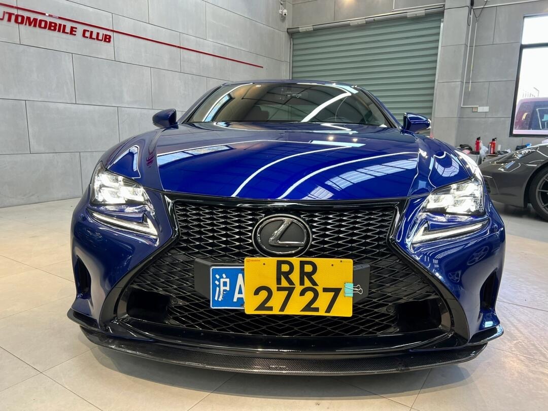 Lexus RC200 Glanzen Silkblaze Style Carbon Fiber Parts - styling view