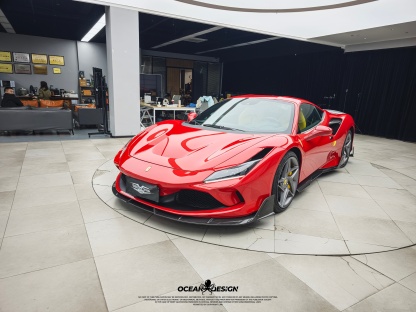 Ferrari F8 MSY Style Parts - styling view