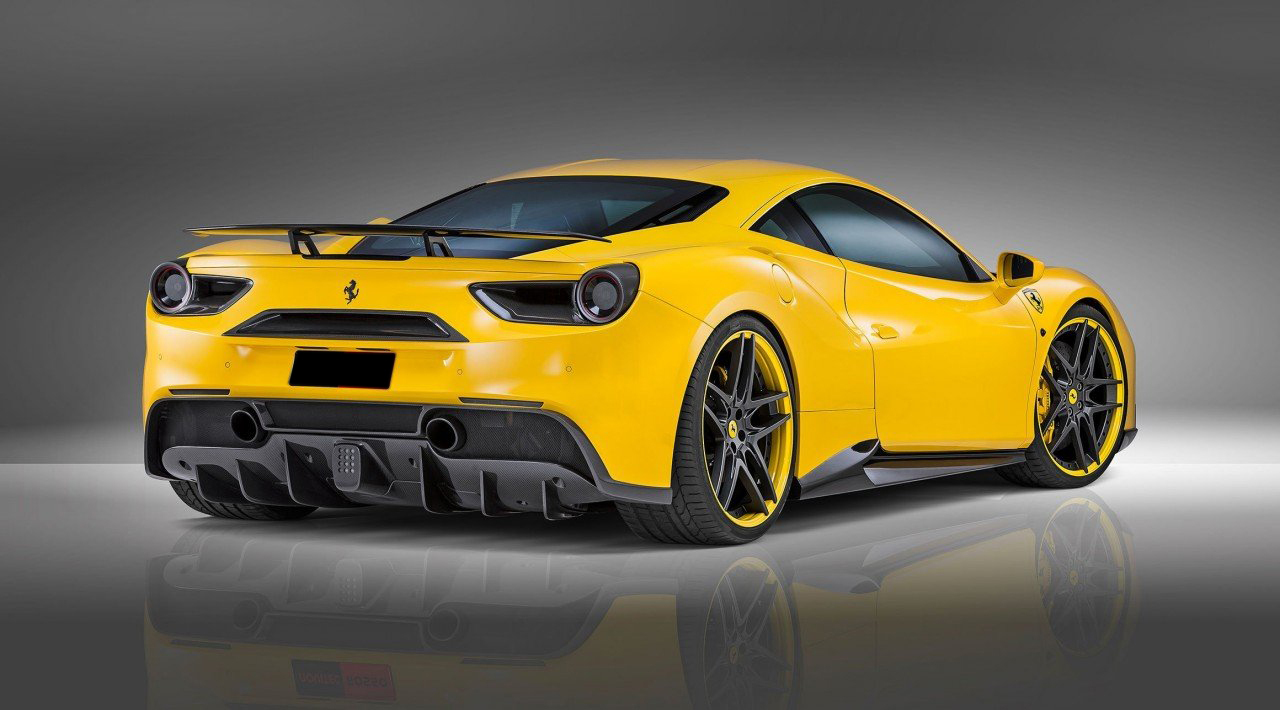 Ferrari 488 GTB/Spider N Style Parts - styling view