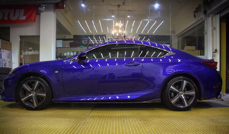 Lexus RC200 Glanzen Silkblaze Style Carbon Fiber Parts - styling view