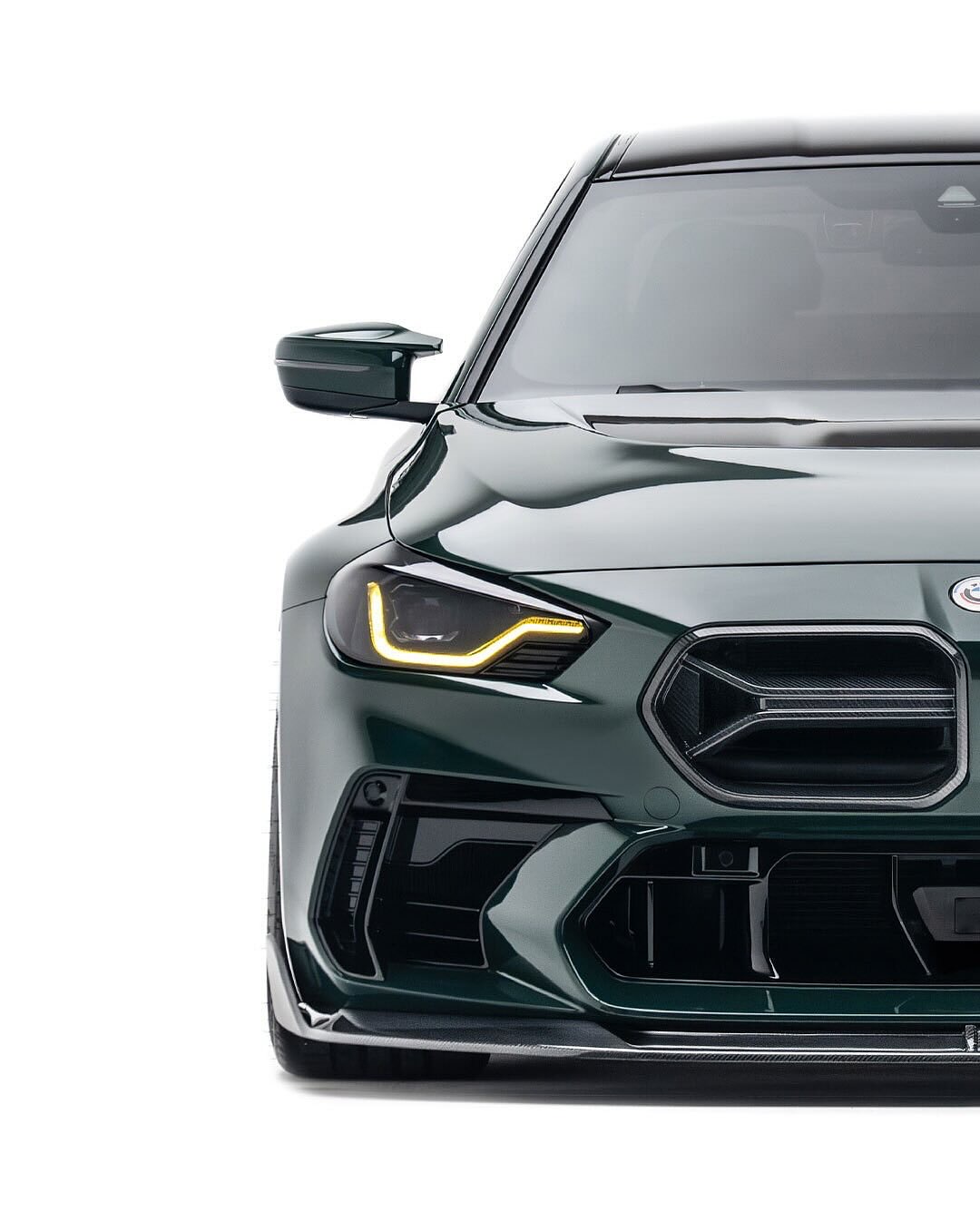 BMW G87 M2 AR V2 Style Dry Carbon Parts - styling view