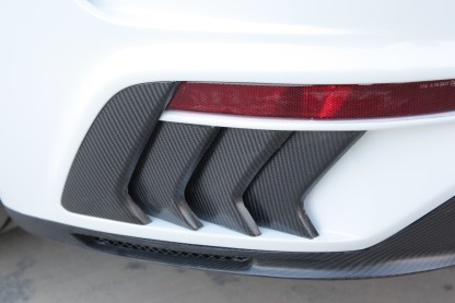 Porsche 911 991.2 Turbo Topcar Style Parts - styling reference for Canards - Carbon Fiber (Rear Bumper Option)