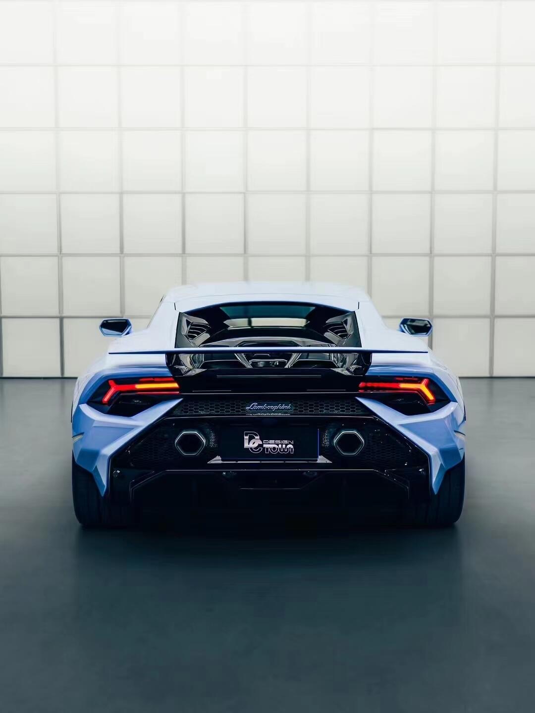 Lamborghini EVO Tecnice Style Plastic and Carbon Conversion Parts - styling view