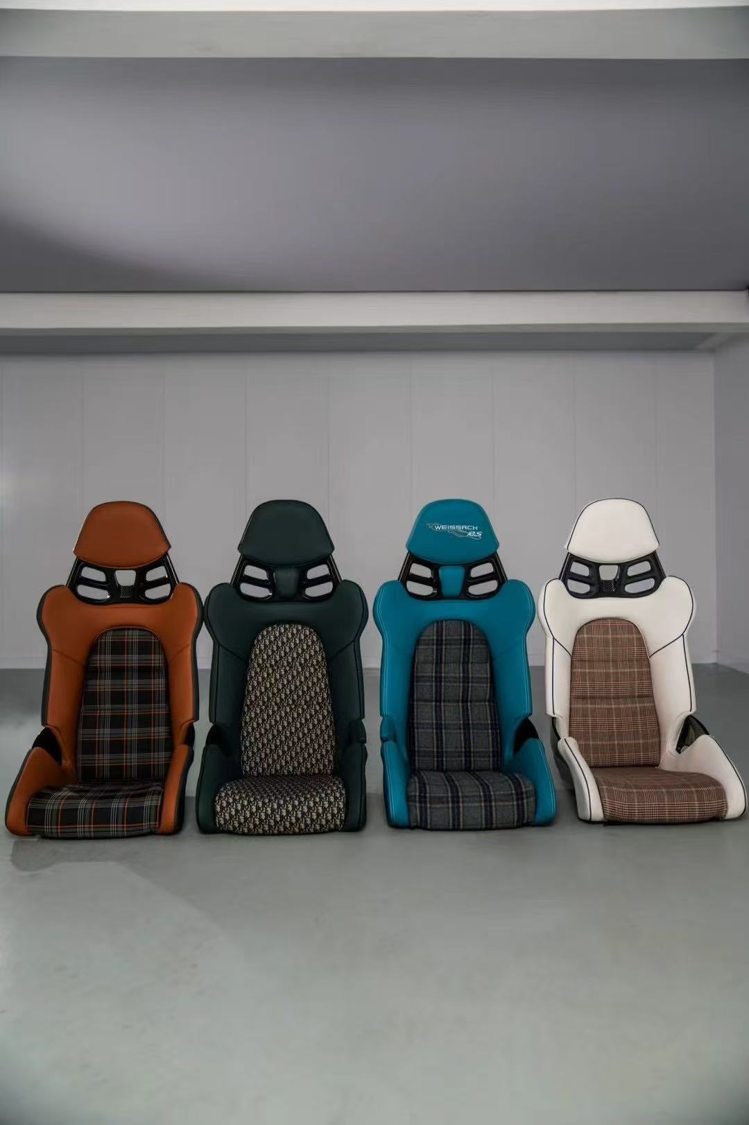 Porsche GT3 RS Style Dry Carbon Bucket Seat - styling view
