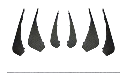 Ferrari 488 V Style Dry Carbon Parts - styling reference for Rear Diffuser