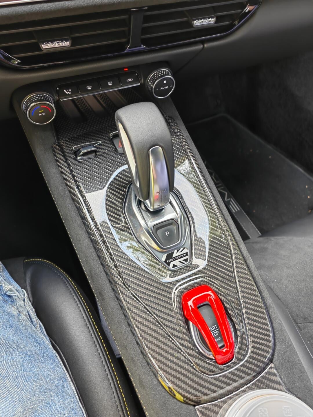 Lotus Emira Carbon Trim Parts - styling view