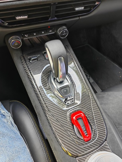 Lotus Emira Carbon Trim Parts - styling view