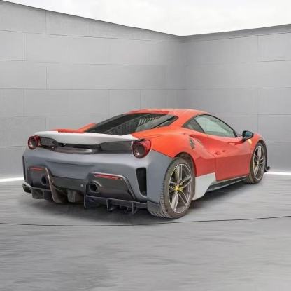 Ferrari 488 GTB/Spider Pista Style PP and Carbon Conversion Configurations - styling view