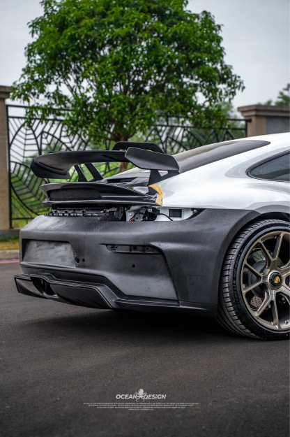 Porsche 911 992.1 / 992.2 GT3 Style Conversion Parts - styling view