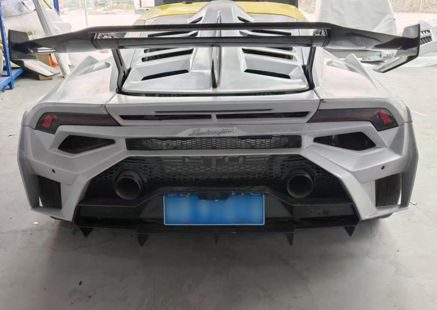 Lamborghini EVO RWD STO Style Conversion Parts - styling reference for Rear Bumper Assembly