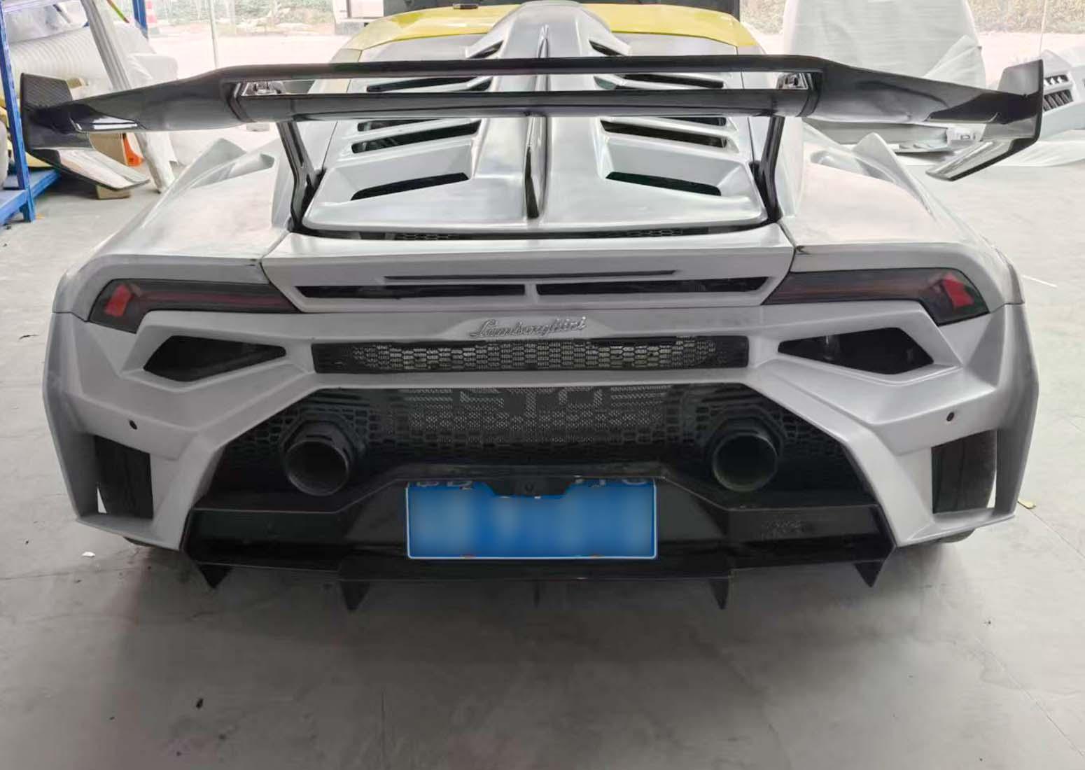 Lamborghini EVO RWD STO Style Conversion Parts - styling reference for Rear Bumper Assembly