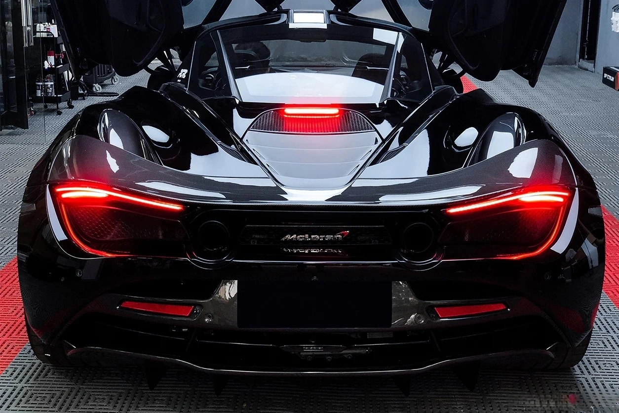 2017-2023 McLaren 720S Coupe OEM Rear Engine Hood Dry Carbon Fiber Bodykit
