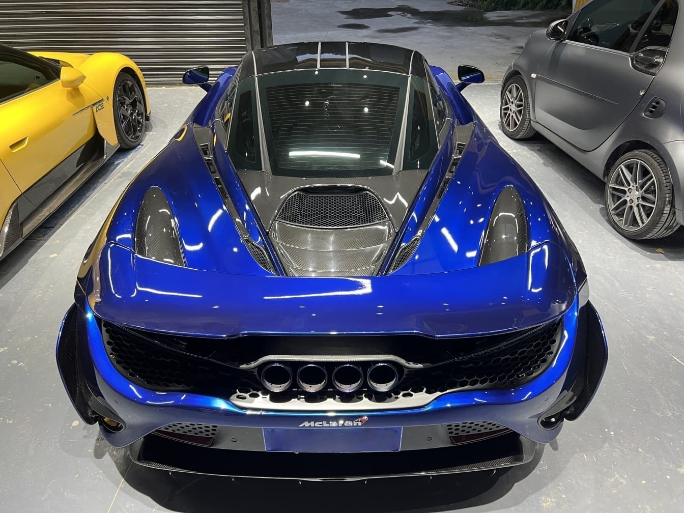 2017-2023 McLaren 720S Coupe OEM Rear Engine Hood Dry Carbon Fiber Bodykit