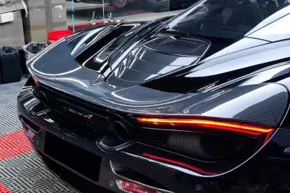 2017-2023 McLaren 720S Coupe OEM Rear Engine Hood Dry Carbon Fiber Bodykit
