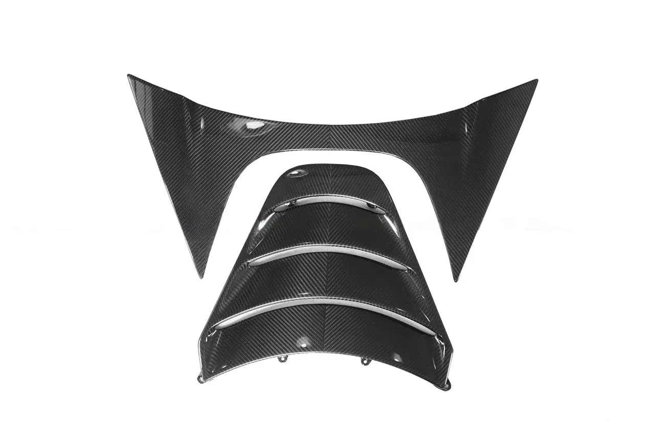 2017-2023 McLaren 720S Coupe OEM Style Rear Engine Hood Full Set Dry Carbon Fiber Bodykit