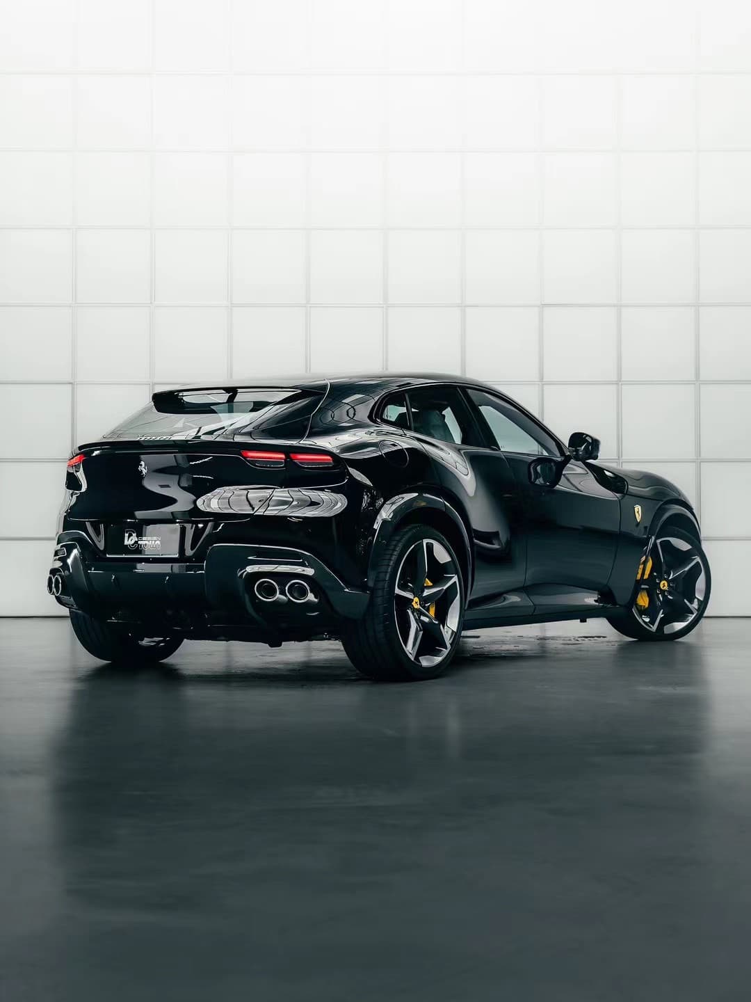 Ferrari Purosangue OEM Style Dry Carbon Parts - styling view