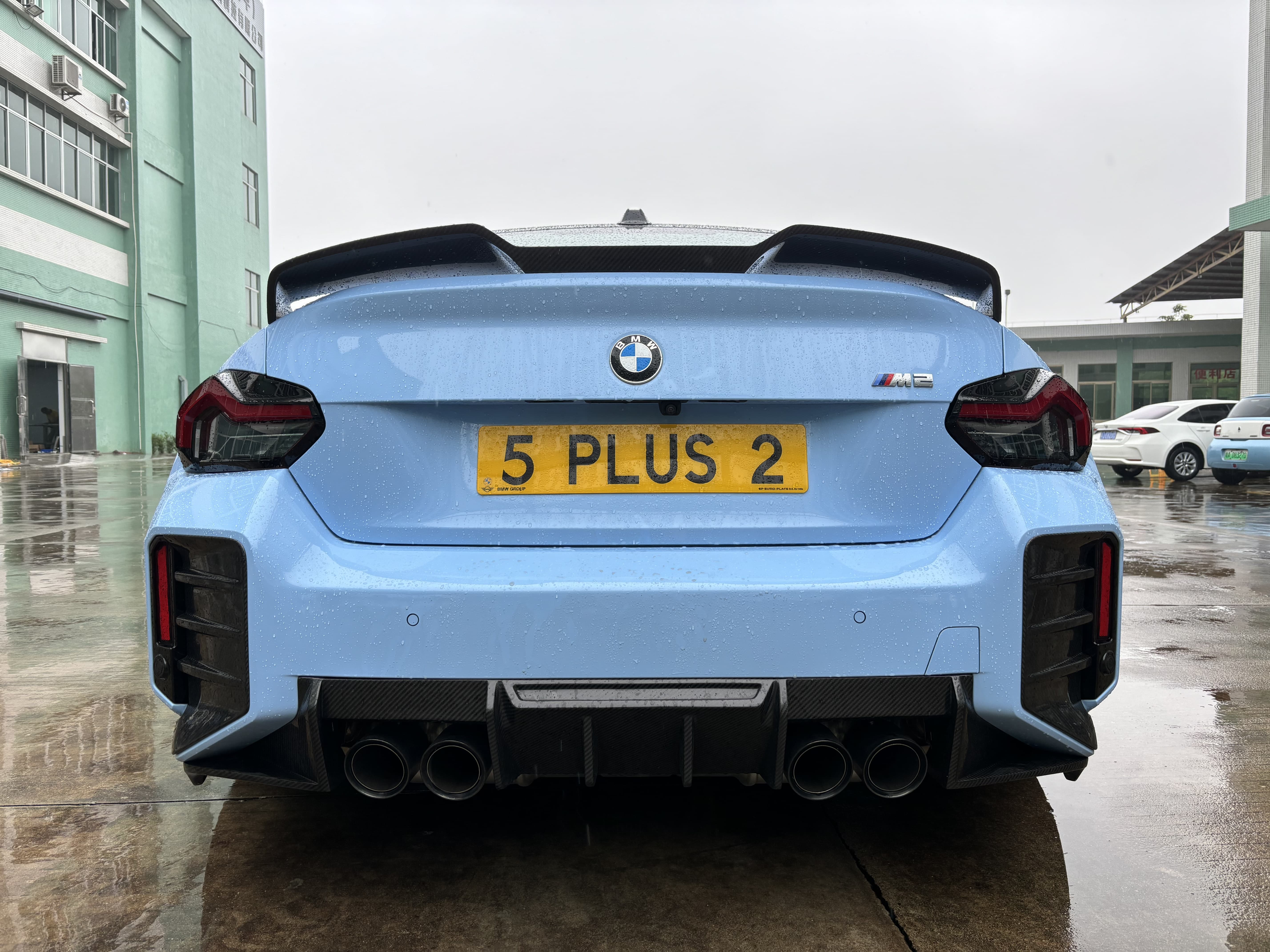 BMW G87 M2 Ocean Design OD Style Dry Carbon Parts - styling view