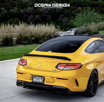 Mercedes-Benz C63 Coupe ModCarbon Style Parts - styling view