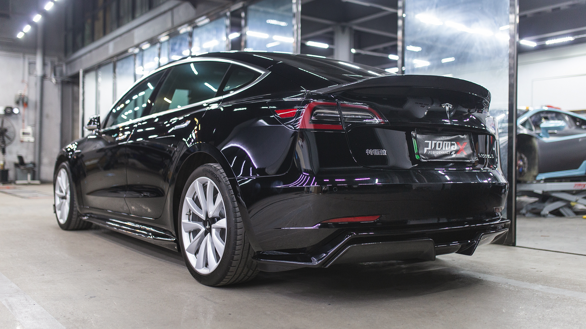 Tesla Model 3 ARTISAN Style Parts - styling view