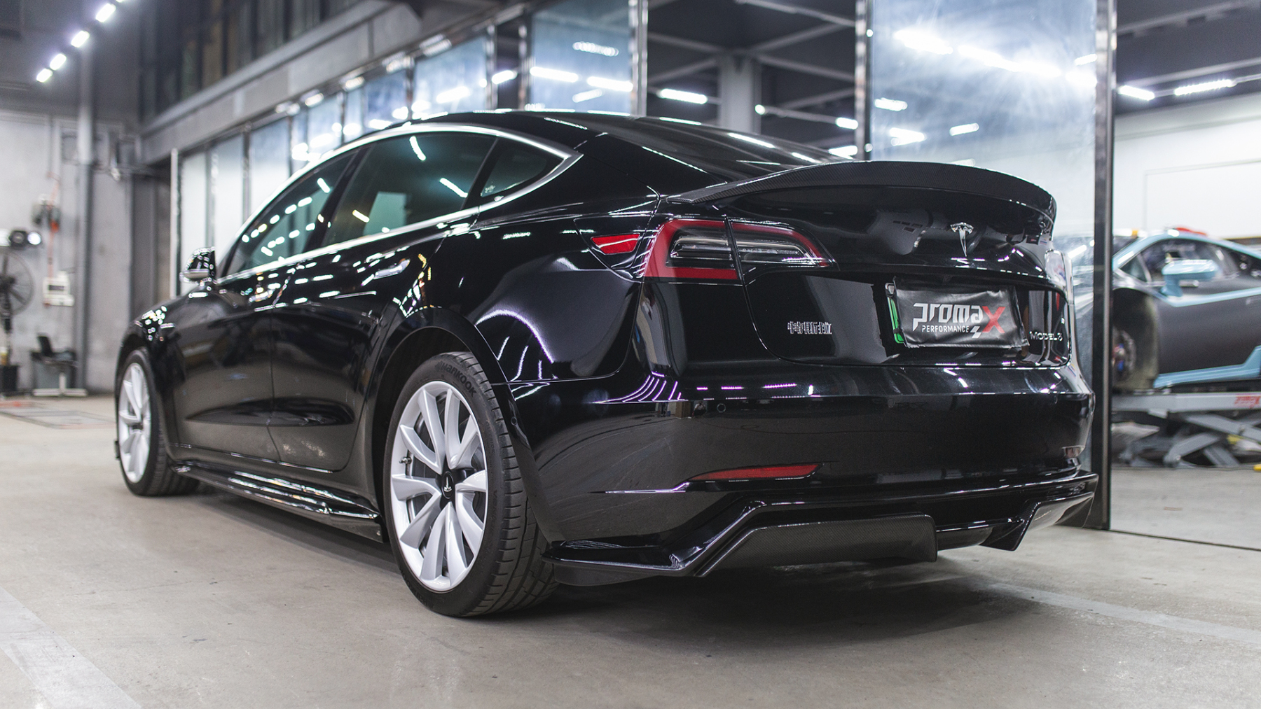 Tesla Model 3 ARTISAN Style Parts - styling view