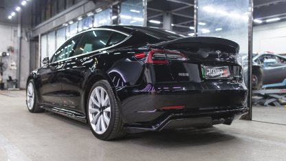 Tesla Model 3 ARTISAN Style Parts - styling view