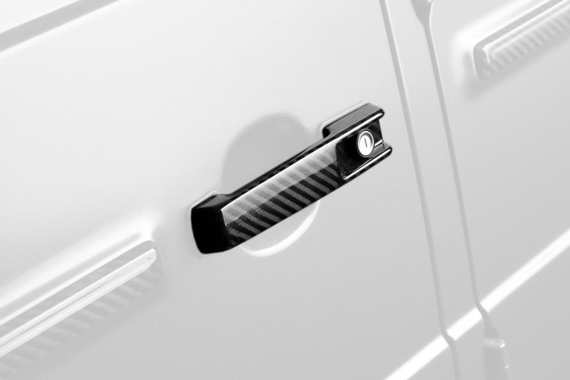Mercedes-Benz W465 G63 Topcar Style Dry Carbon Parts - styling reference for Door Handle Parts