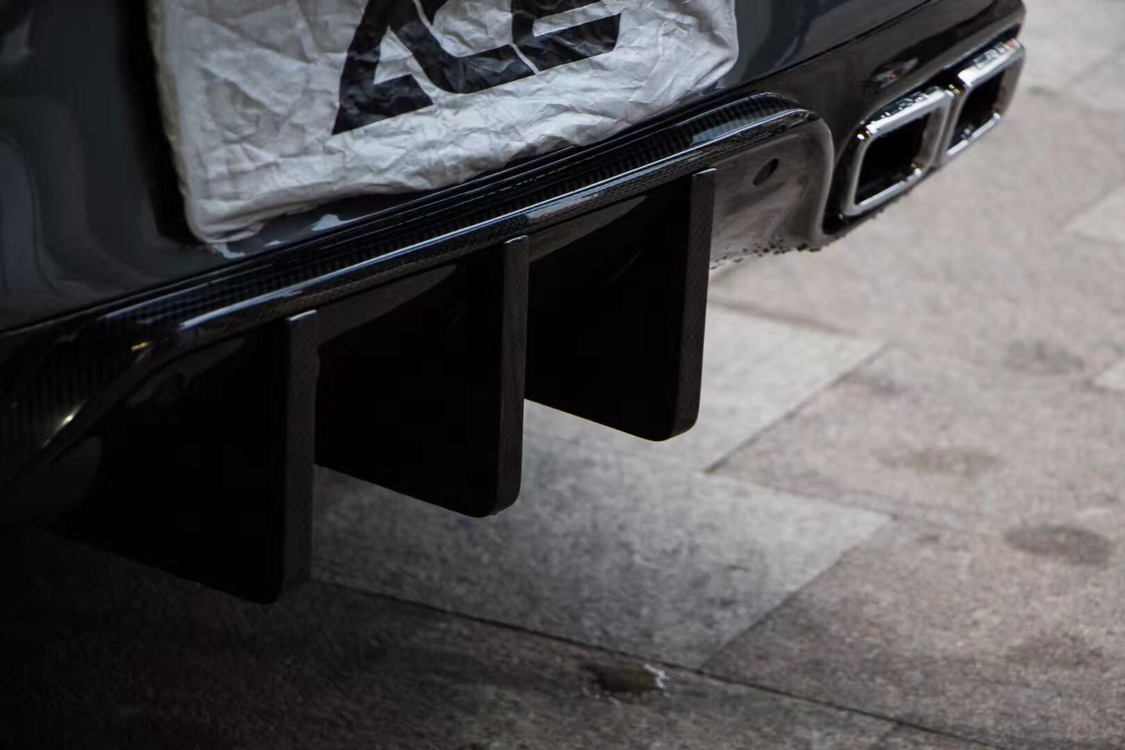 Mercedes-Benz C63 Coupe ModCarbon Style Parts - styling view