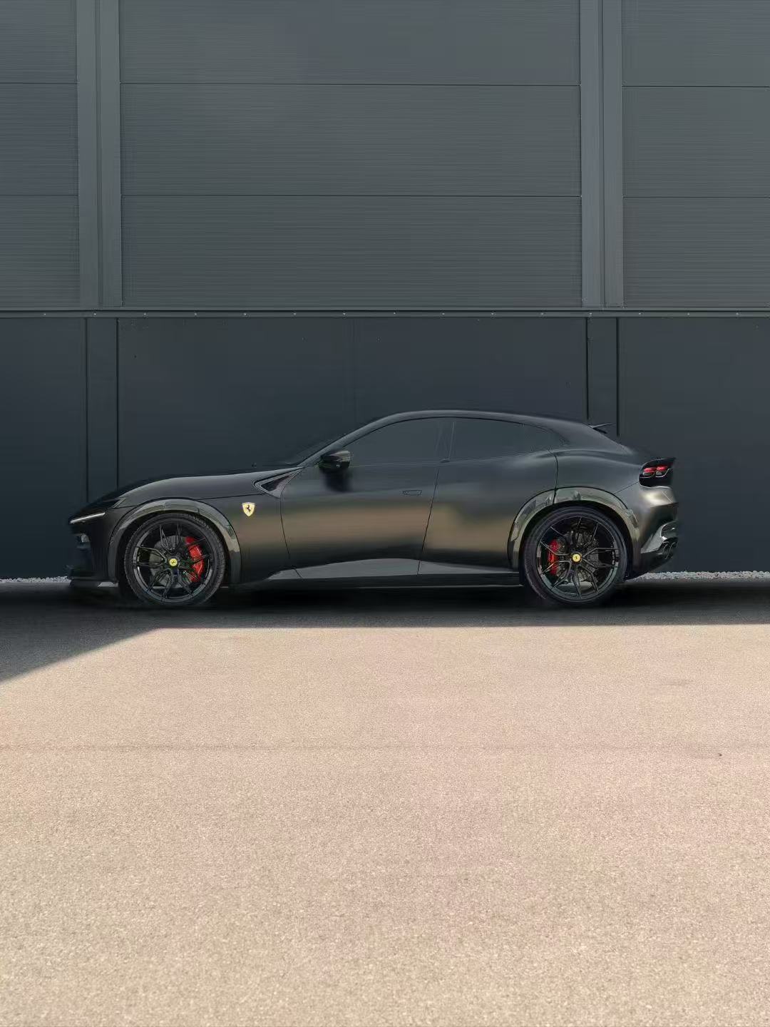 Ferrari Purosangue N Style Dry Carbon Parts - styling view