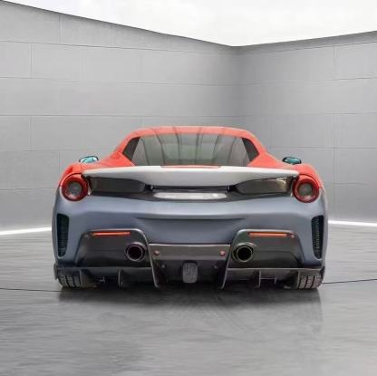 Ferrari 488 GTB/Spider Pista Style PP and Carbon Conversion Configurations - styling view