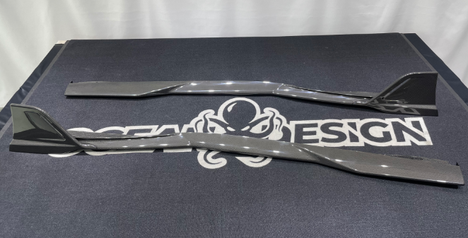 Ferrari F8 MSY Style Parts - styling reference for Side Skirts
