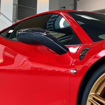 Ferrari F8 K Style Dry Carbon Parts - styling view