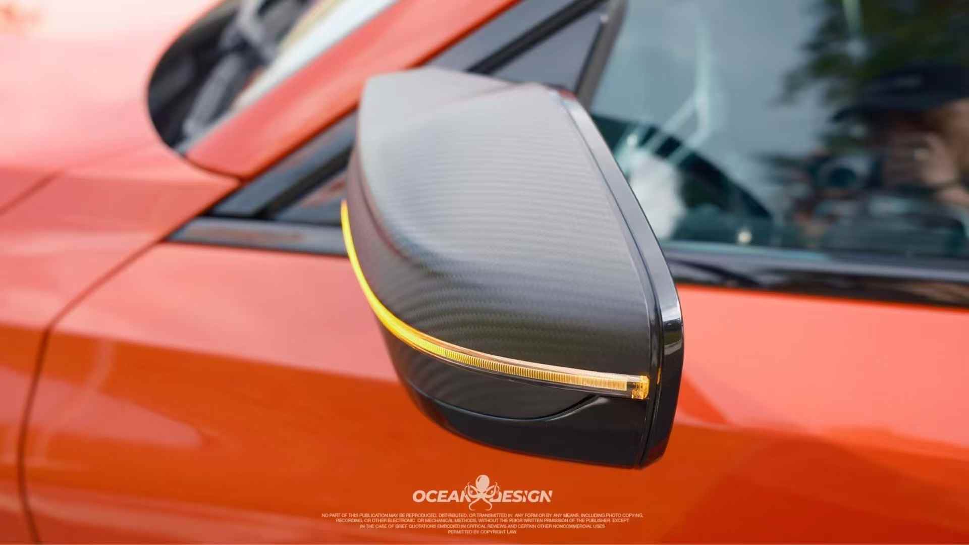 BMW G87 M2 Ocean Design OEM Style Dry Carbon Parts - styling view
