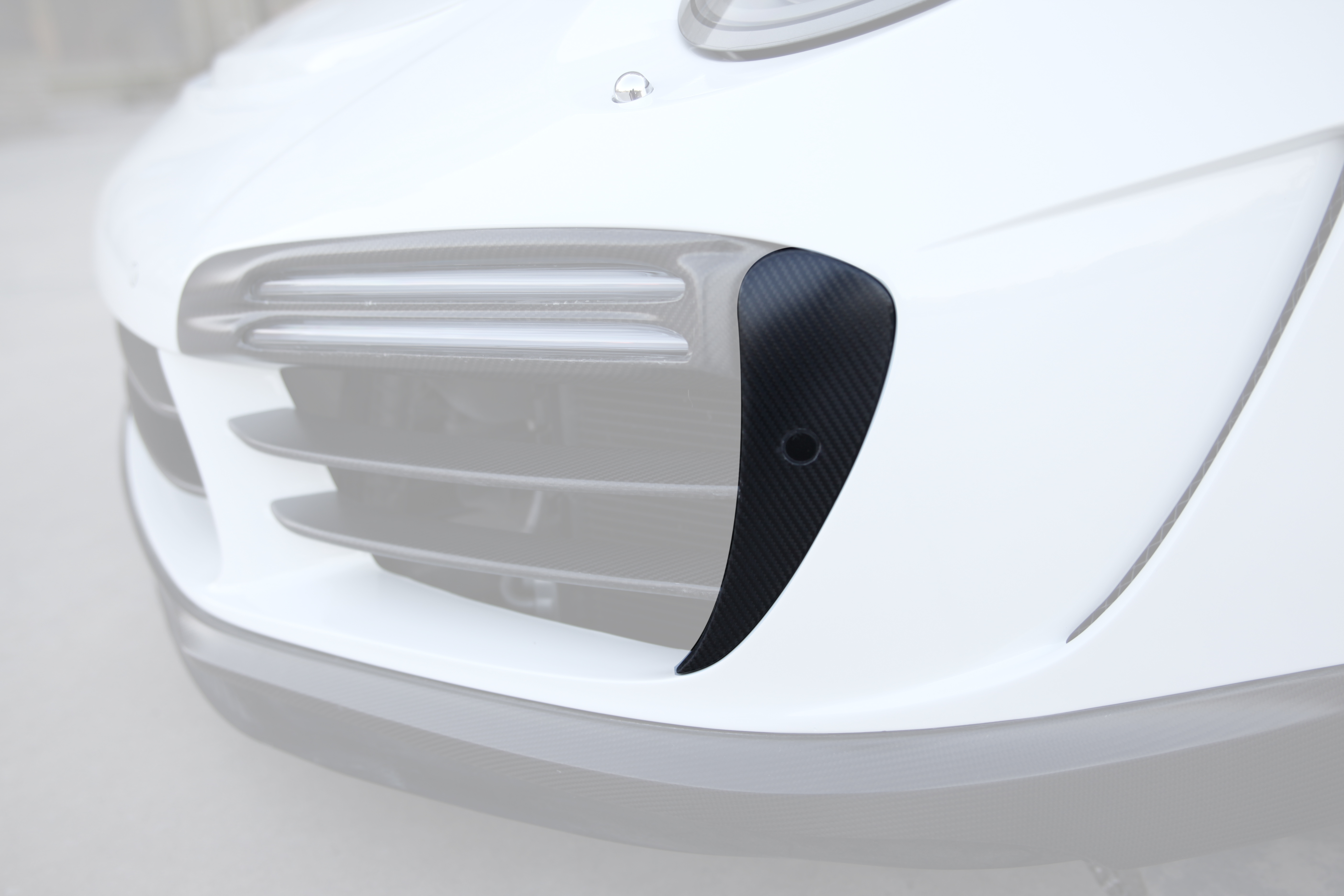 Porsche 911 991.2 Turbo Topcar Style Parts - styling reference for Radar Bracket (Front Bumper Option)